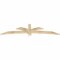 Ekena Millwork Davenport Rough Sawn Timber Gable Bracket, Douglas Fir, 84"W x 21"H x 2"D x 4"F, 6/12 Pitch GBW084X21X0204DAV00RDF - alternate 5